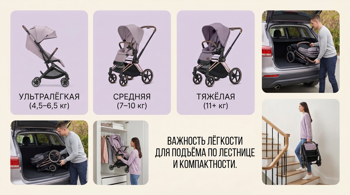 7 главных ошибок при выборе прогулочной коляски в 2026 году