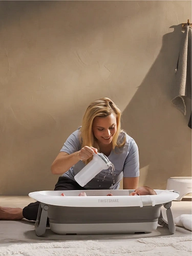 Лейка для купания Twistshake (Bath Rinser). Пастельный серый (Pastel Grey)