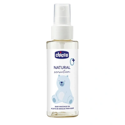 Масло массажное Chicco Natural Sensation 100мл