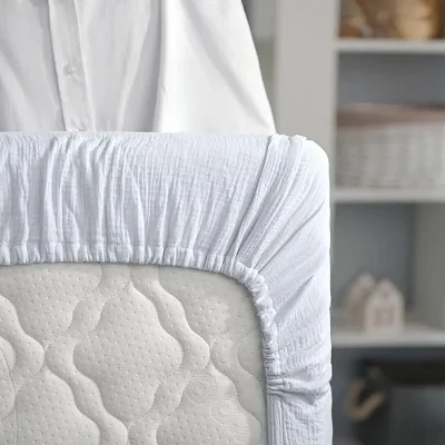 Простыня на резинке Perina "Muslin" 120х60 см
