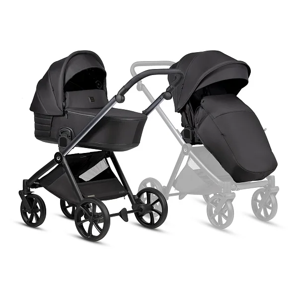Коляска 2в1 Tutis MIO 3+ BLACK EDITION 2026