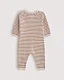 Комбинезон детский Loomknits Бежевые соты LW5507