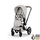 Коляска 2в1 Cybex Priam Style Chrome Brown