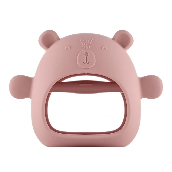 Прорезыватель Roxy Kids силиконовый на руку Мишка
