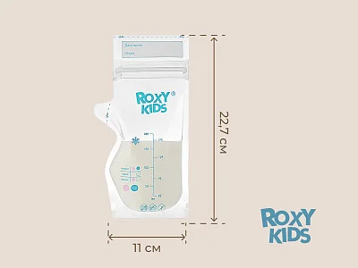 Пакеты Roxy Kids для хранения грудного молока, 25 шт.