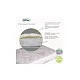 Матрас в кроватку PLITEX Bamboo Nature кокос+латекс 119х60х11см