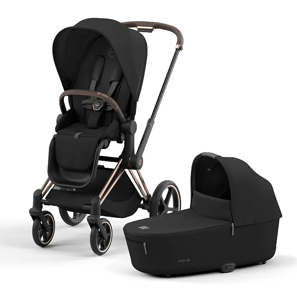 Коляска 2в1 Cybex Priam IV рама Rosegold