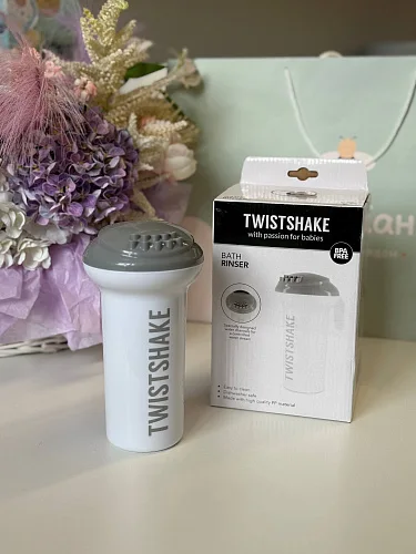 Лейка для купания Twistshake (Bath Rinser). Пастельный серый (Pastel Grey)